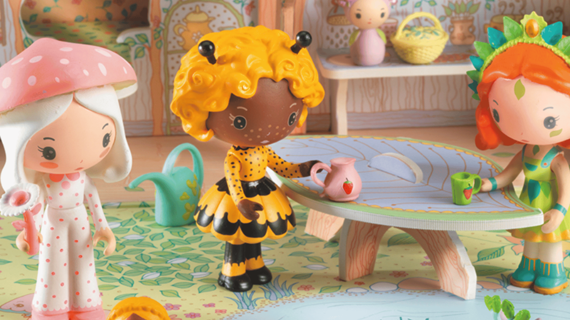 Djeco Tinyly toys collection - premium French dolls and accessories for children