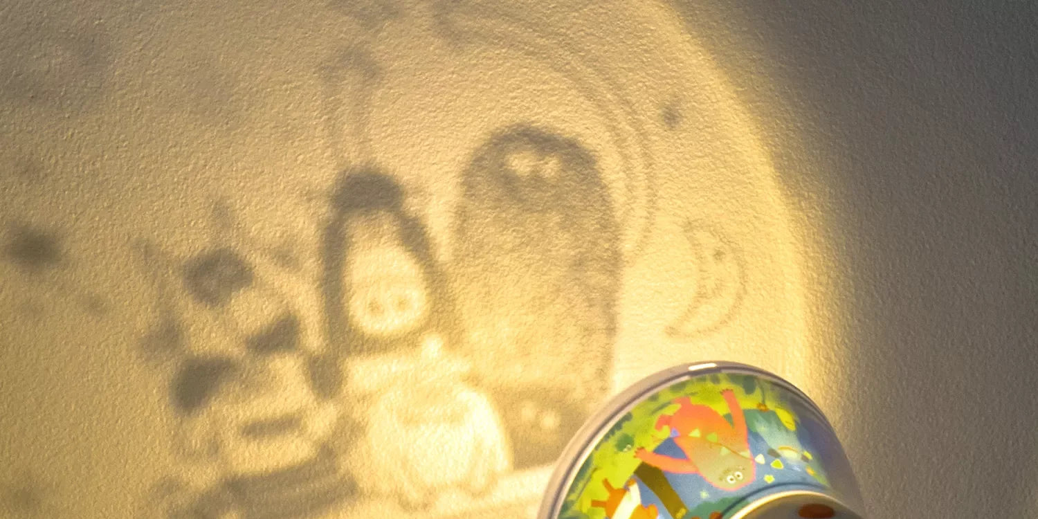 Moulin Roty story torches and projectors