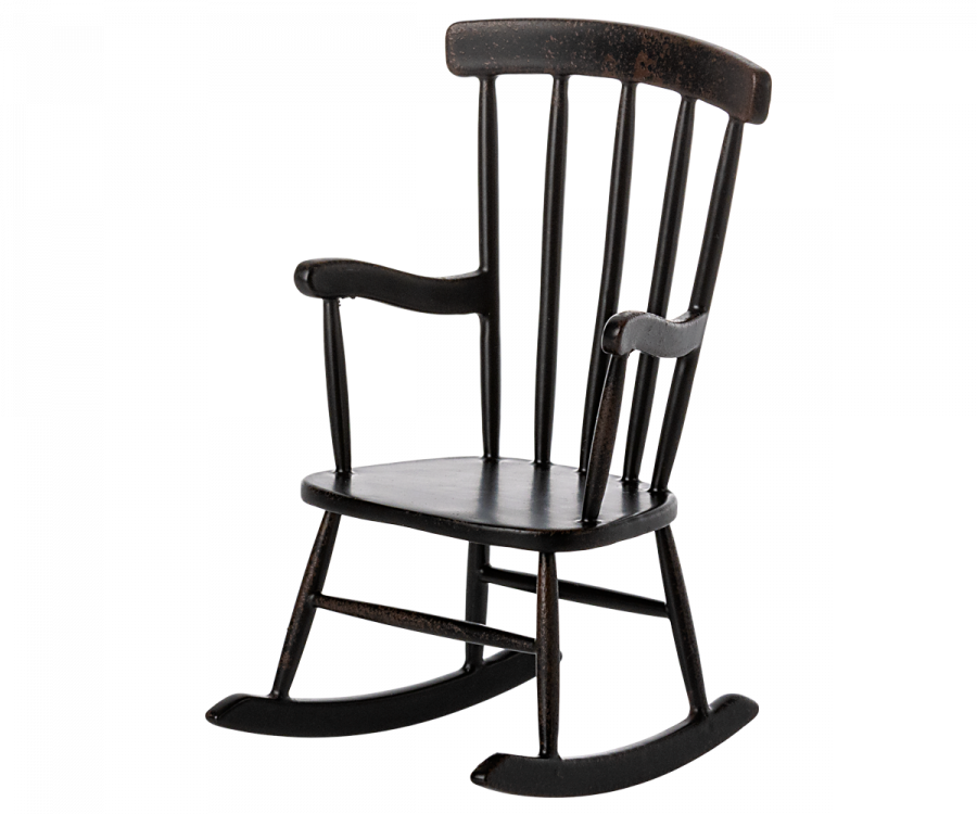 Maileg Rocking Chair, Anthracite