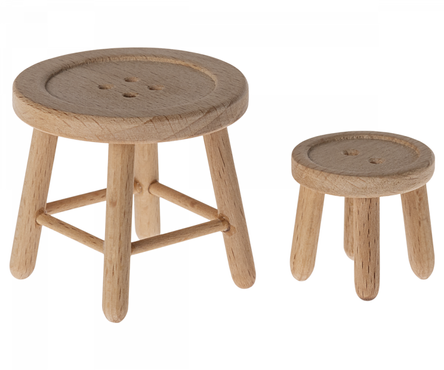 Maileg Table & Stool Set