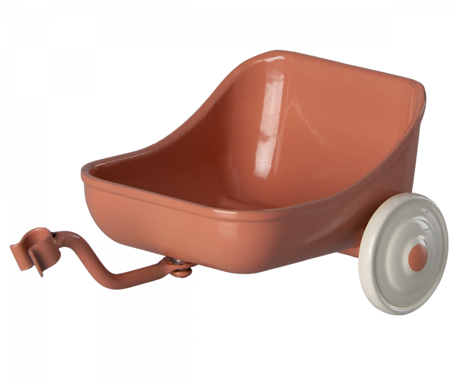 Maileg Tricycle Trailer, Coral