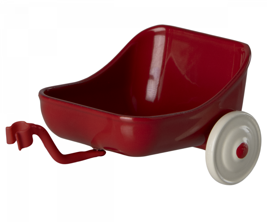 Maileg Tricycle Trailer, Red *