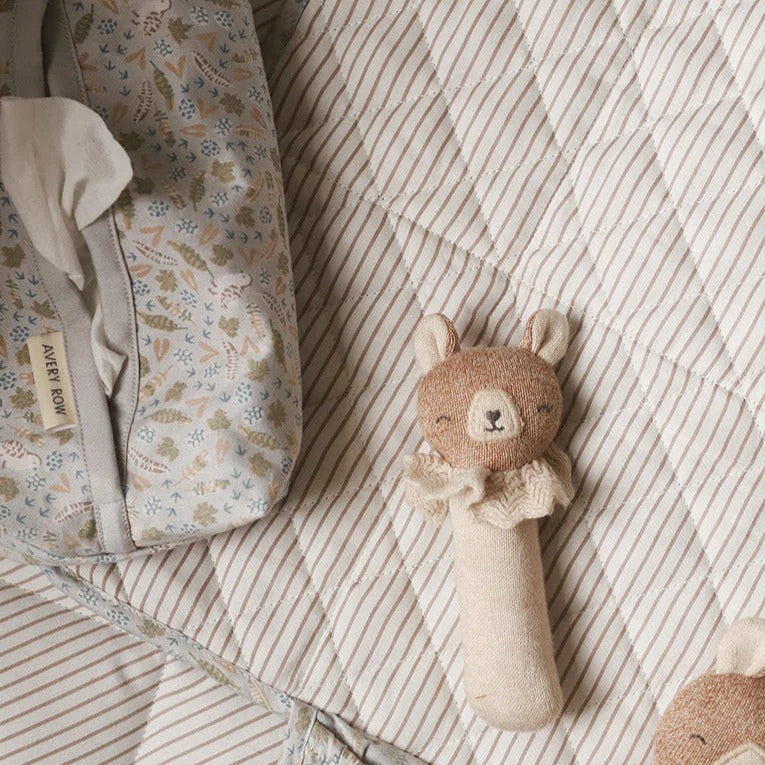 Avery Row Brave Bear rattle baby toy