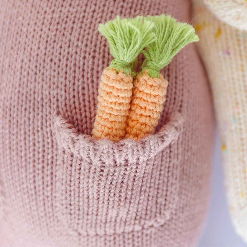 Cuddle & Kind Harper Bunny (33cm) CARROTS