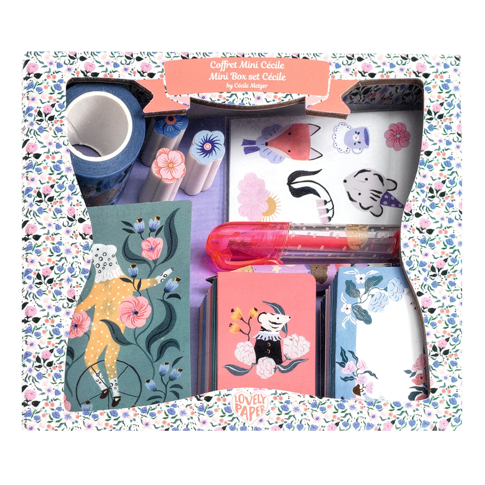 Djeco Mini Stationery Set, Cécile