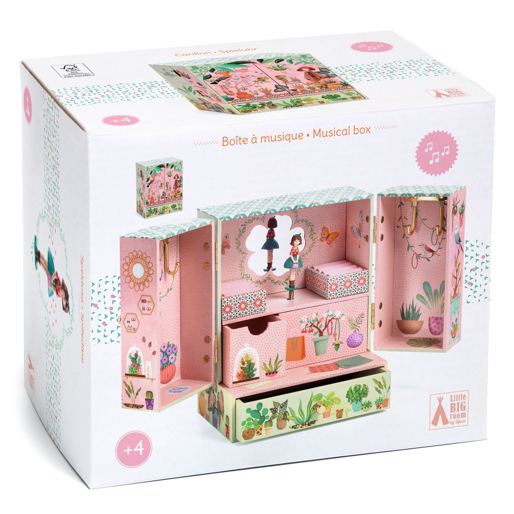 Djeco Music Box, Secret Garden