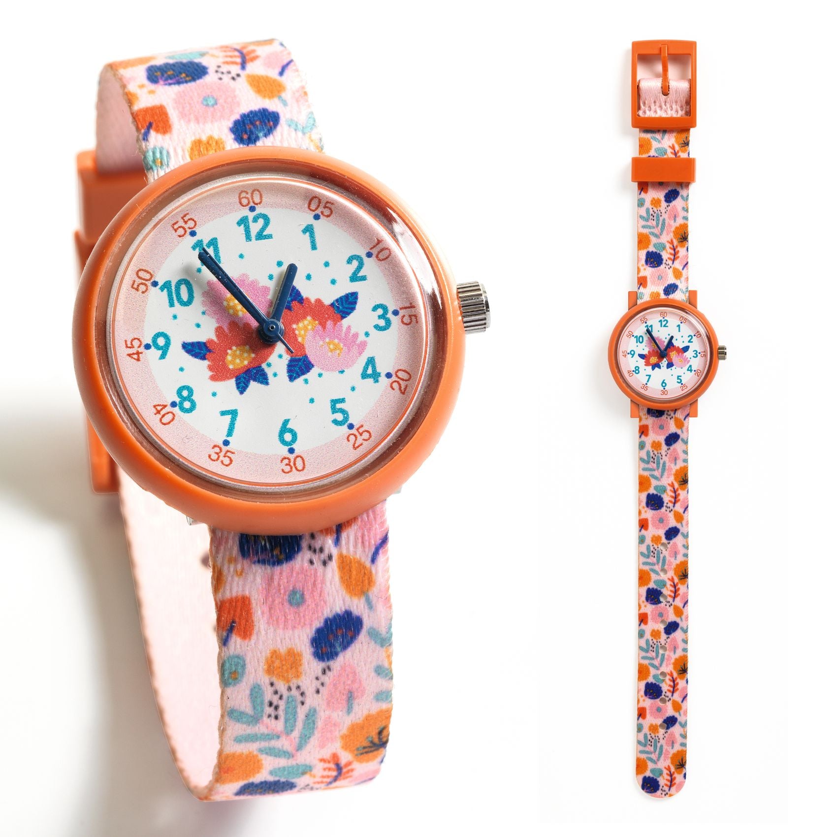 Djeco childrens watch flower design
