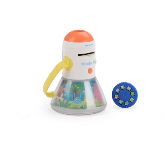 Story telling lantern Les Schmouks Moulin Roty