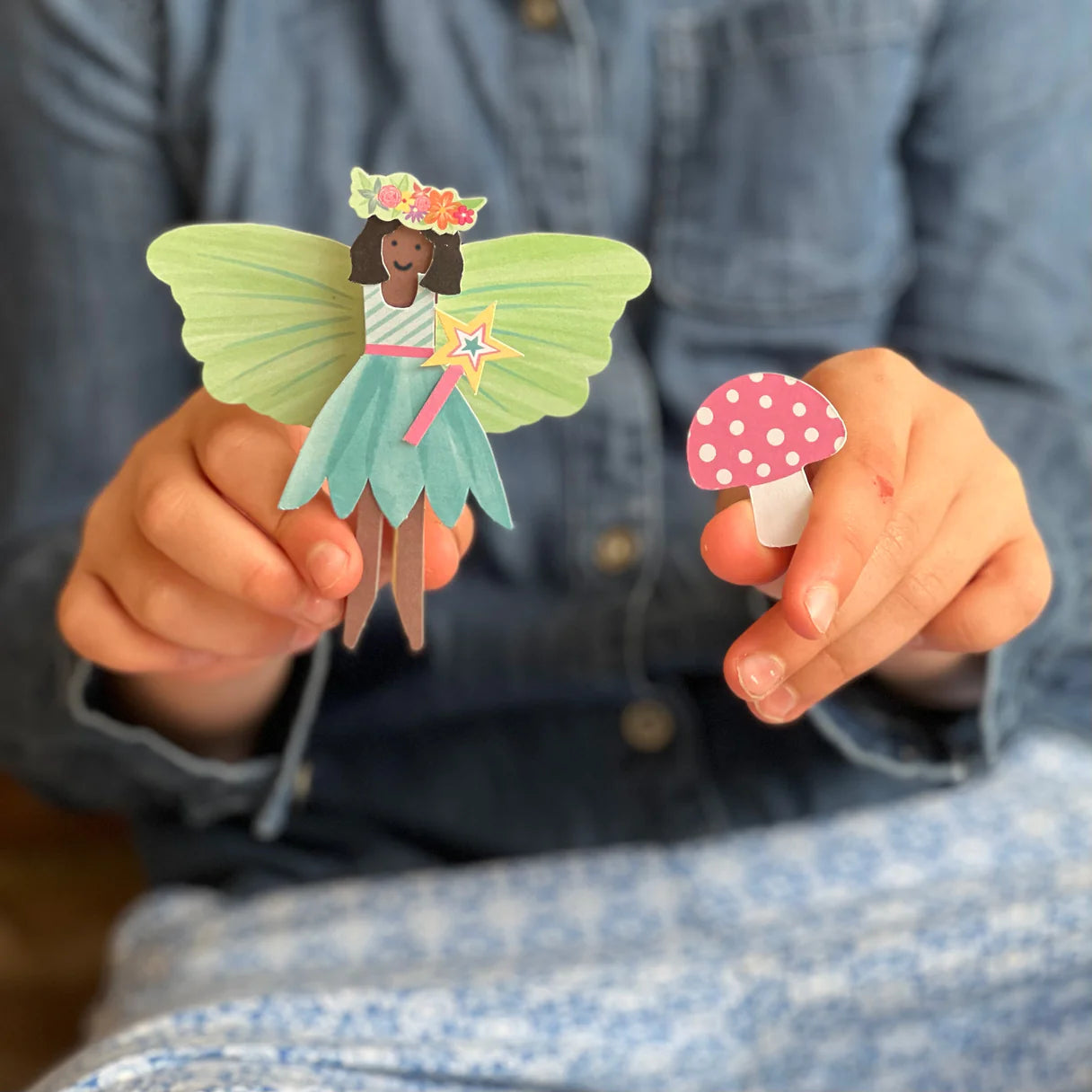 COTTON TWIST FAIRY PEG DOLL
