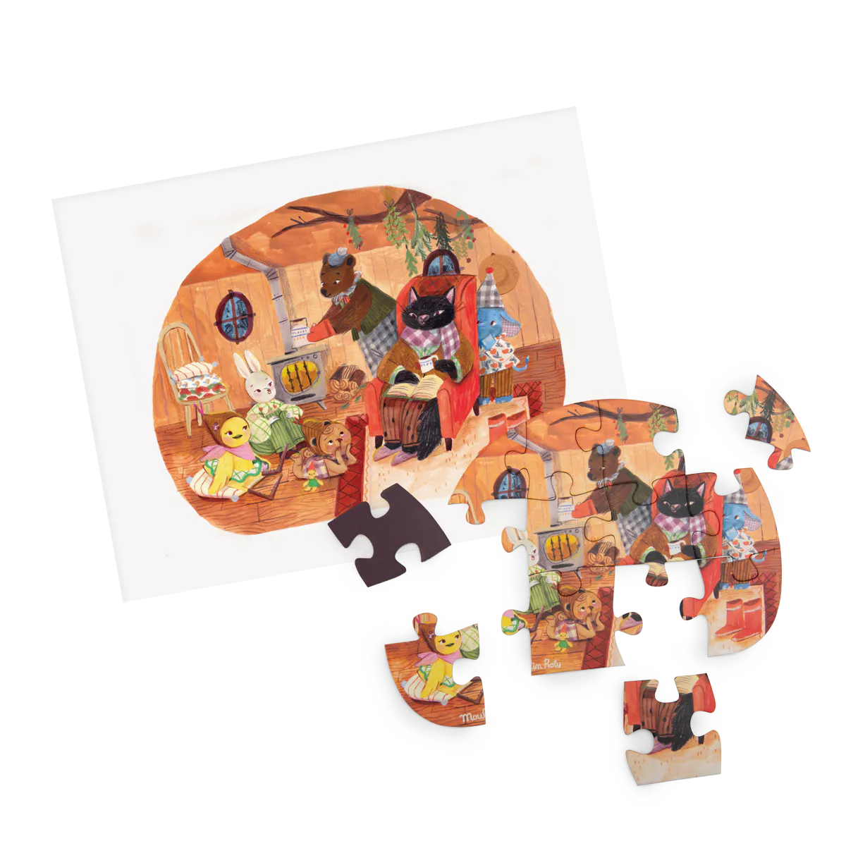 Moulin Roty Minouchka mini puzzle