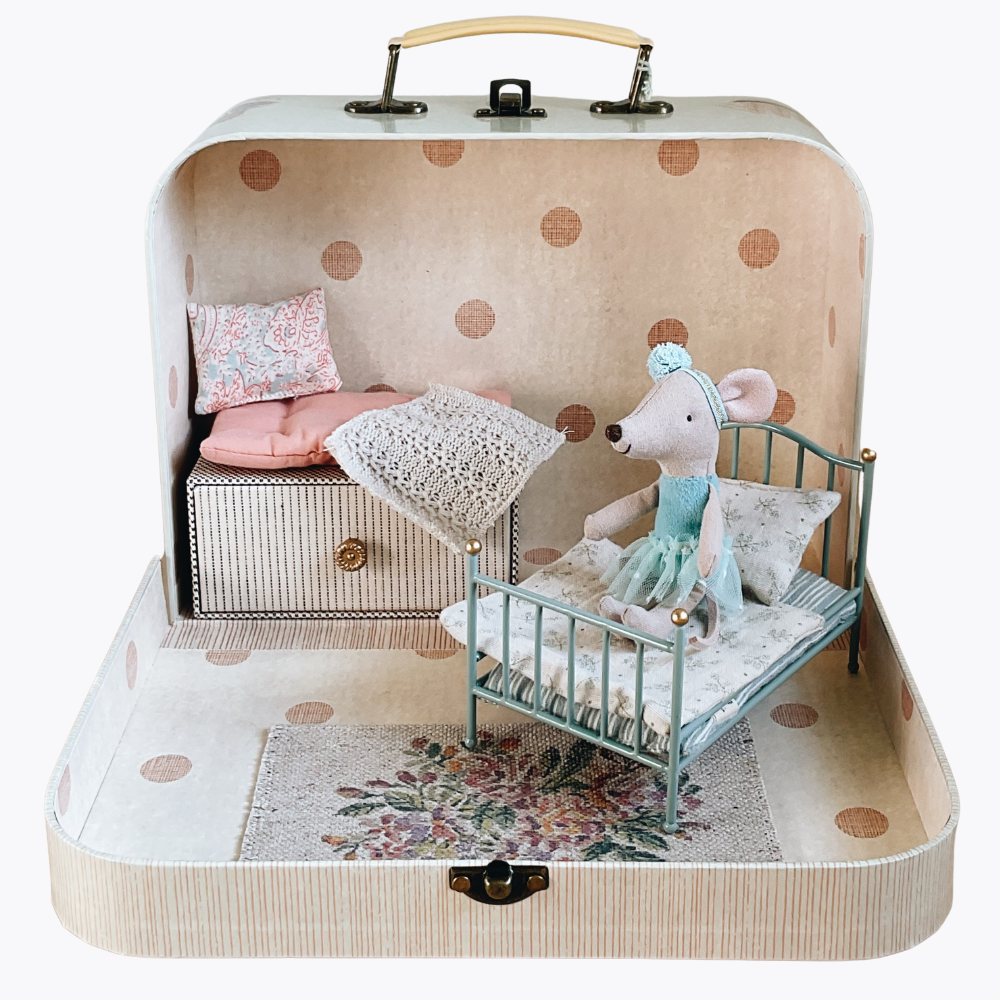Maileg Ballerina Bedroom in a Suitcase