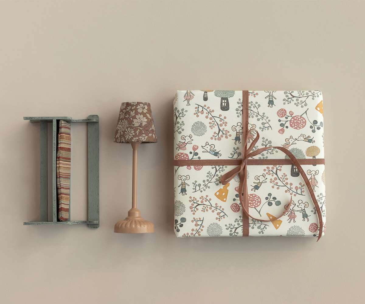 Maileg Mouse Party gift wrap 10M