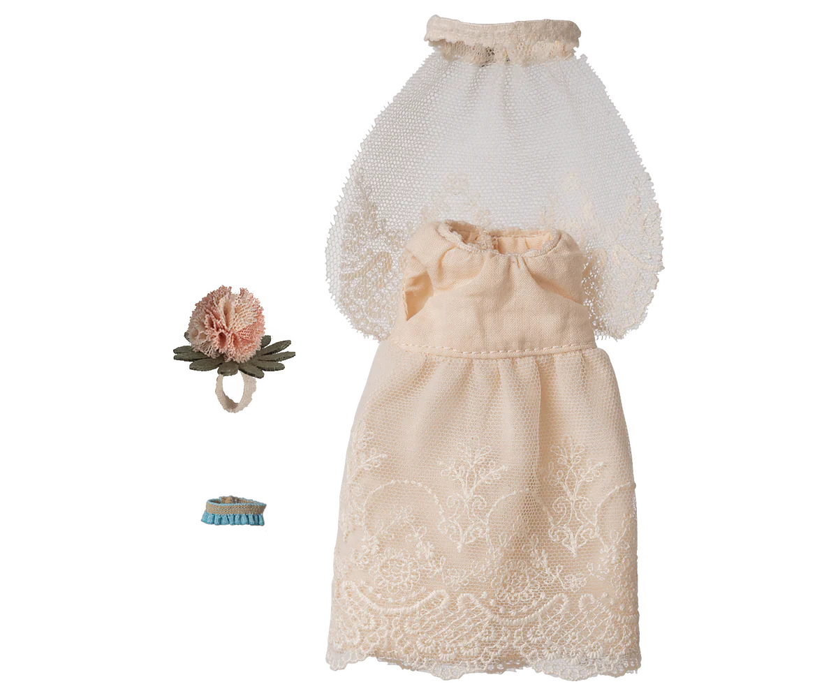 Maileg Wedding Dress for Mum Mouse