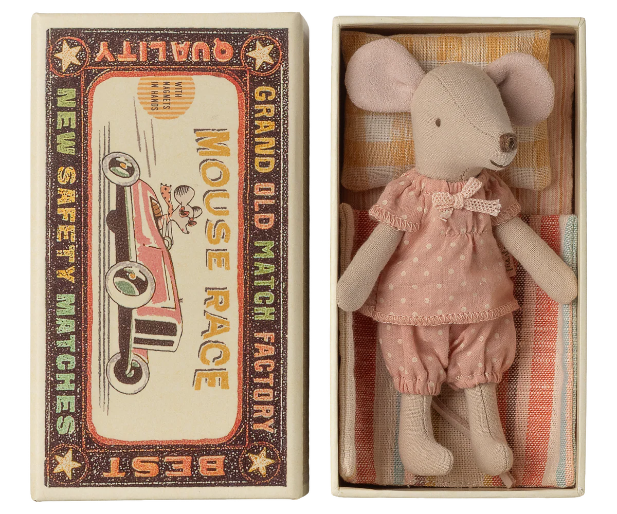 Maileg big sister mouse in a matchbox 2026