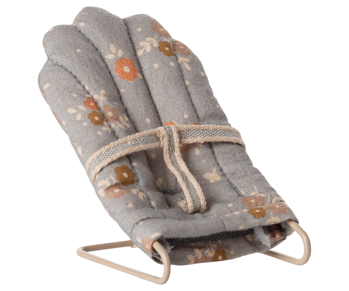 Maileg bouncer chair in a beautiful shade of blue