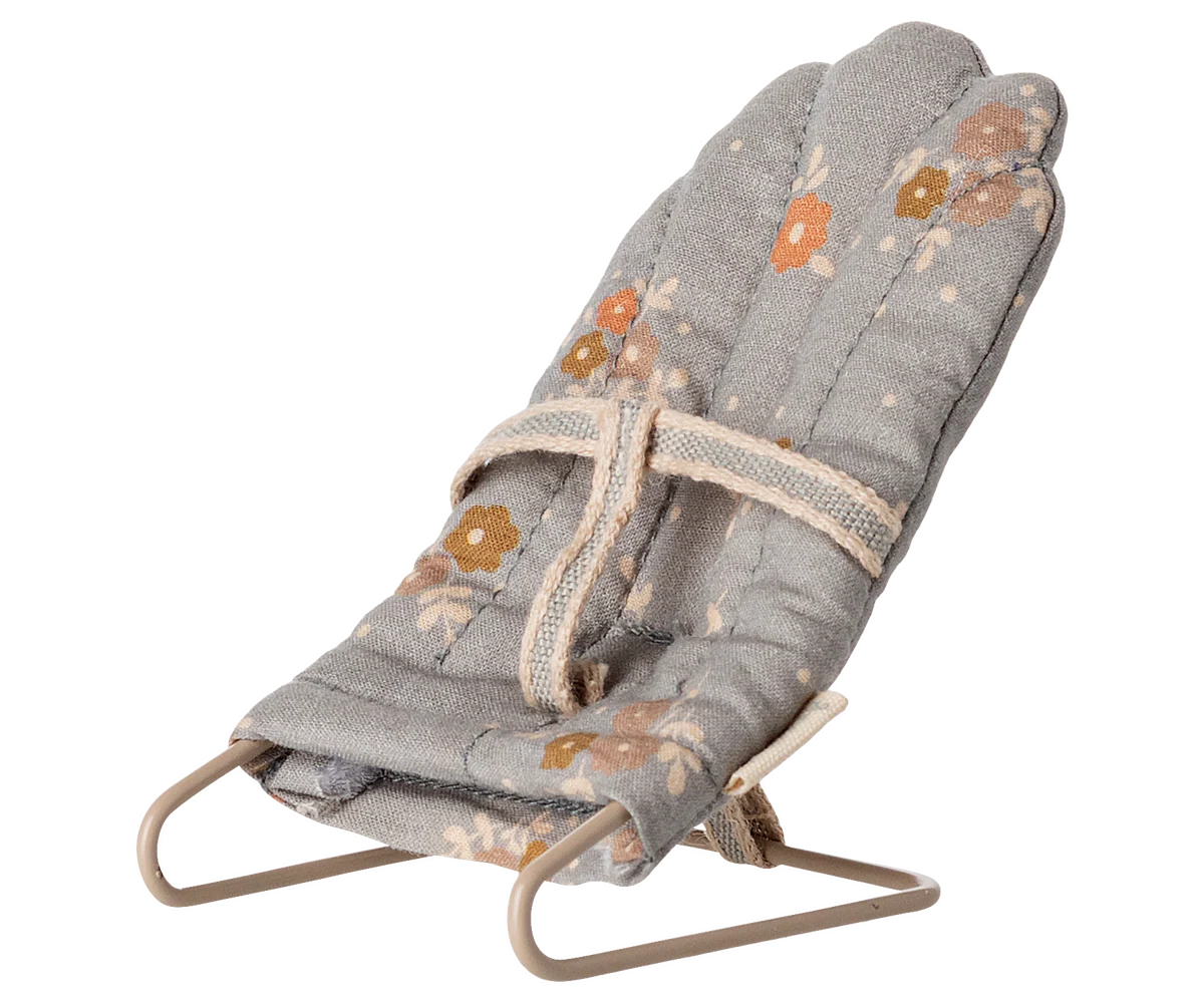 Maileg bouncer chair in blue