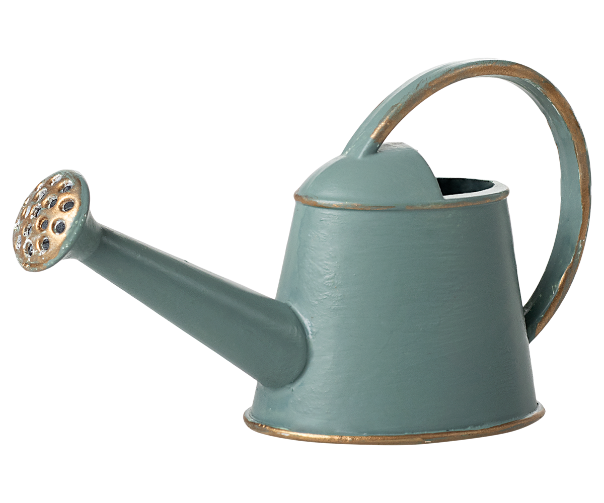 Maileg miniature watering can mint