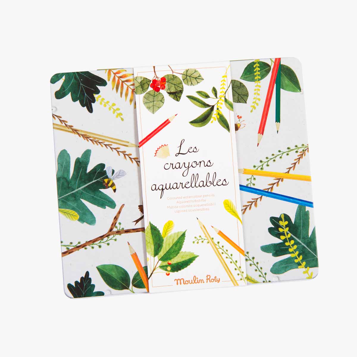 Moulin Roty 24 Watercolour Pencils, Le Jardin du Moulin