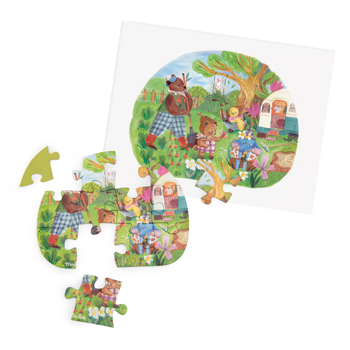 Moulin Roty Minouchka mini puzzle