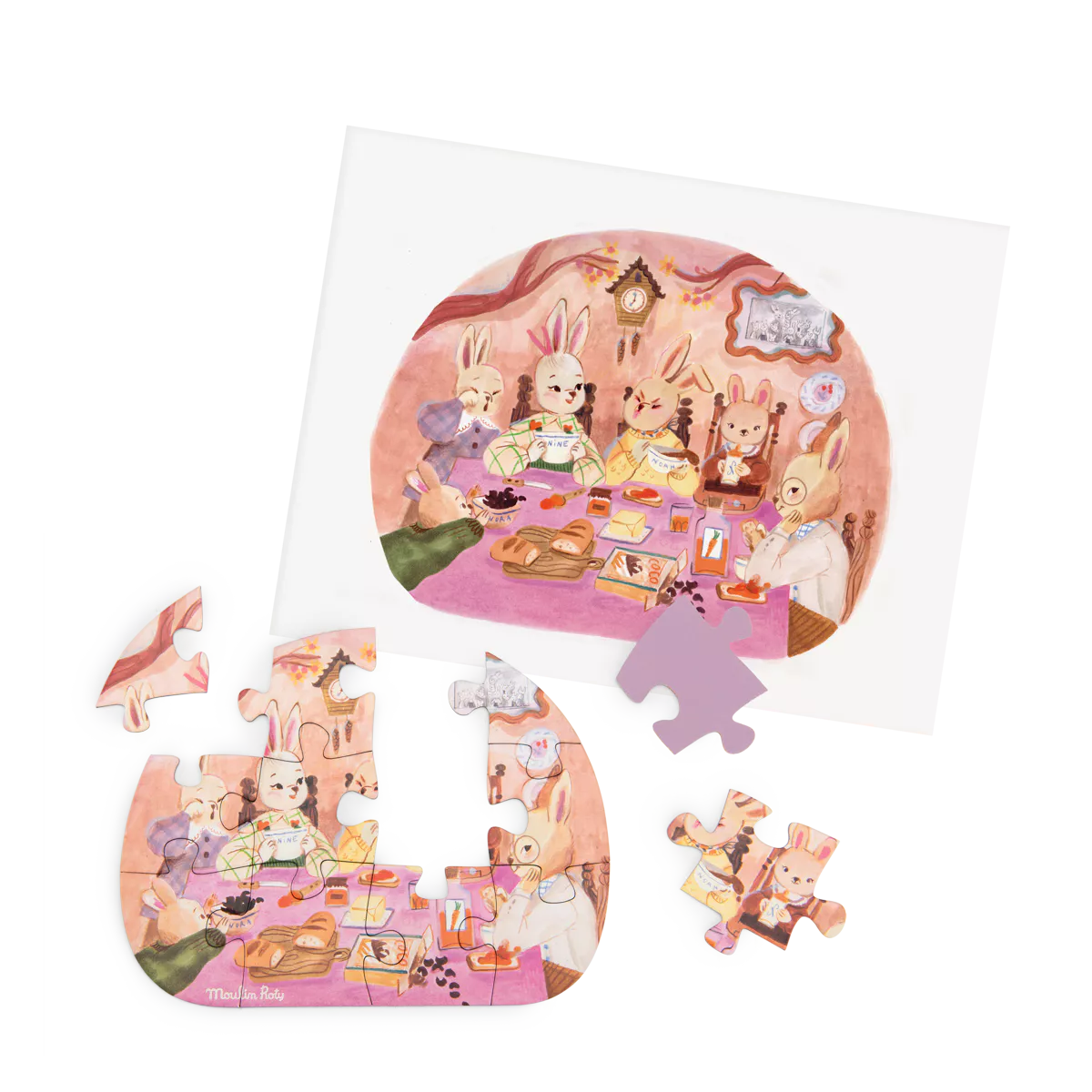 Moulin Roty Minouchka mini puzzle