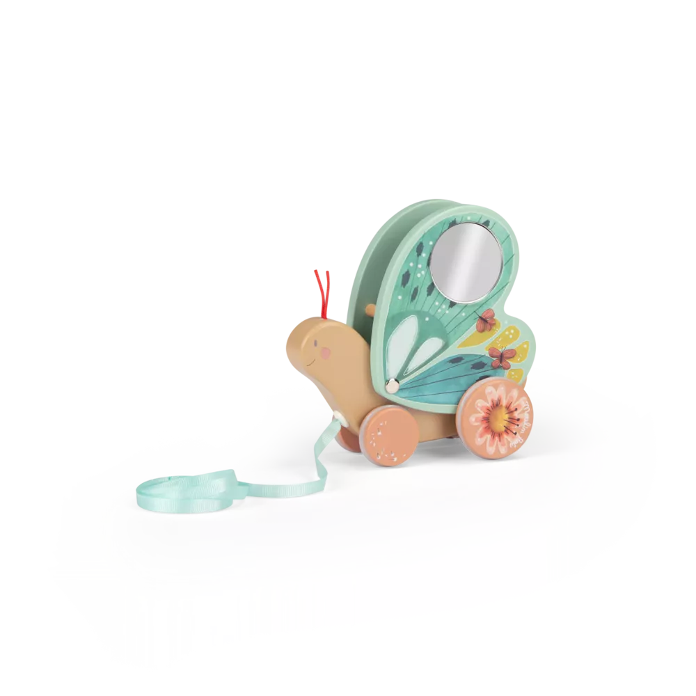 Moulin Roty Pull-along Butterfly, Trois Petits Lapins