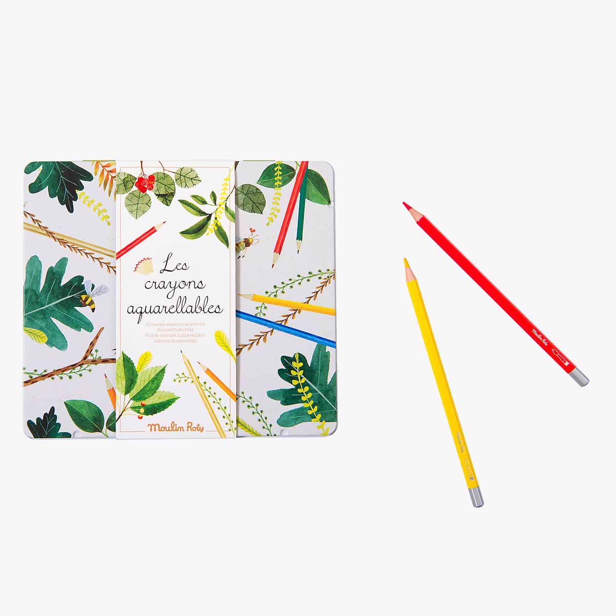 Moulin Roty 24 Watercolour Pencils, Le Jardin du Moulin