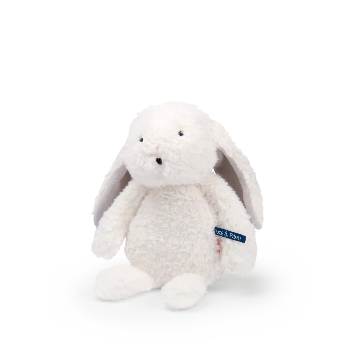 Moulin Roty plush bunny toy light up nightlight puce and pilou