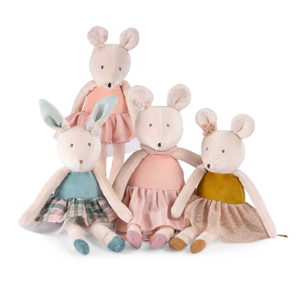 Moulin Roty ballerina mouse doll