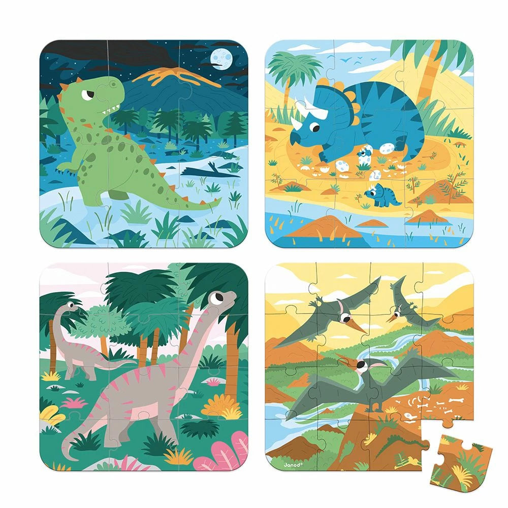 janod-dinosaur-puzzles-4-puzzles