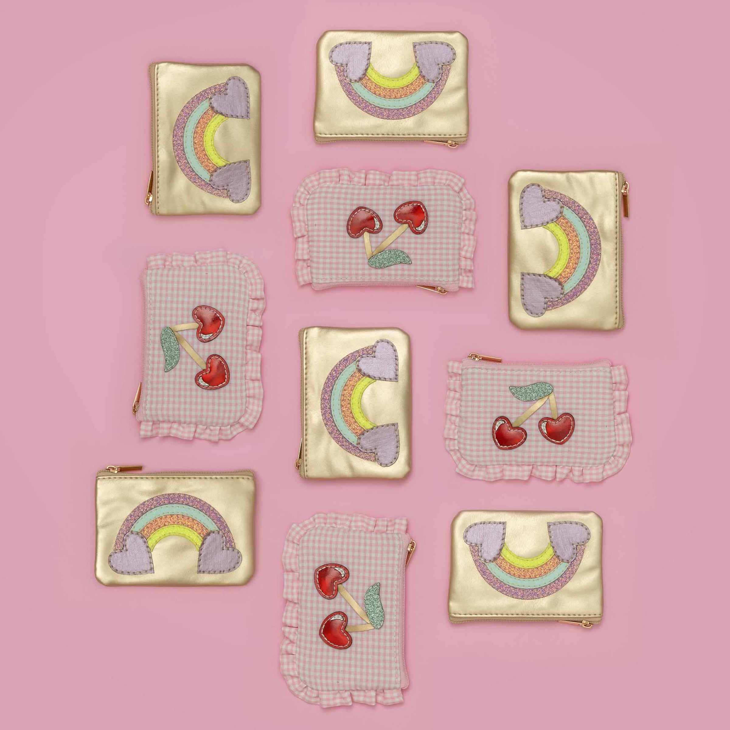 mimi and lula cherry and heart purses for girls