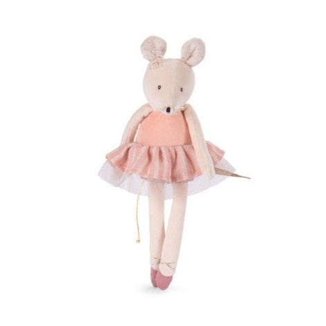 Moulin Roty Pink Velvet Mouse, La Petite Ecole de Danse