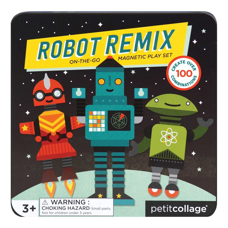 Robox Remix On-The-Go Magnetic Play set