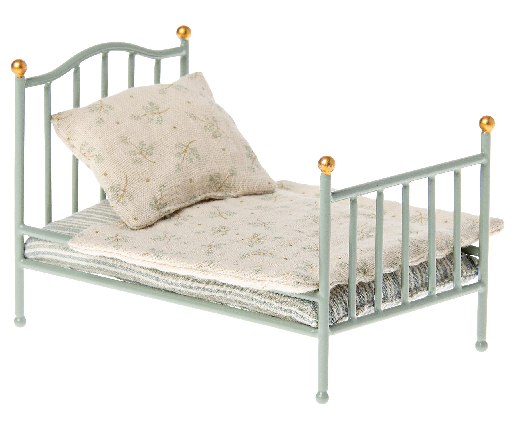 Maileg vintage bed mouse, mint