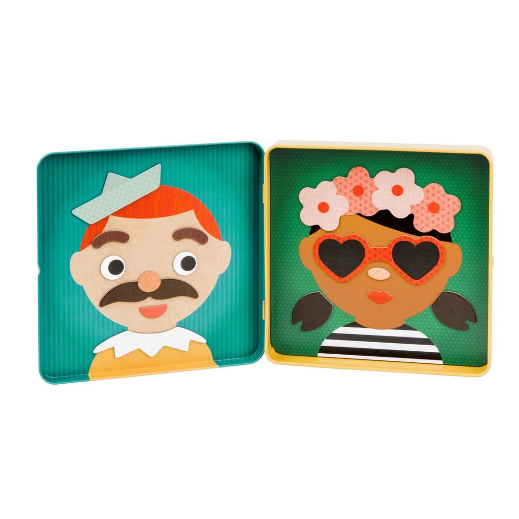 Funny Faces On-The-Go Magnetic Play set