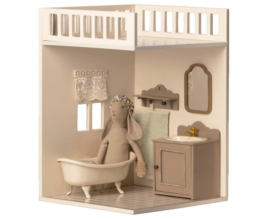 Maileg bathroom extra room for Maileg dolls house