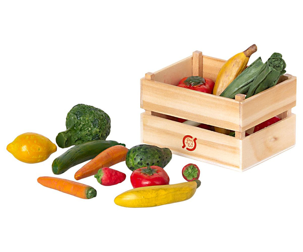Maileg miniature fruit & veg crate