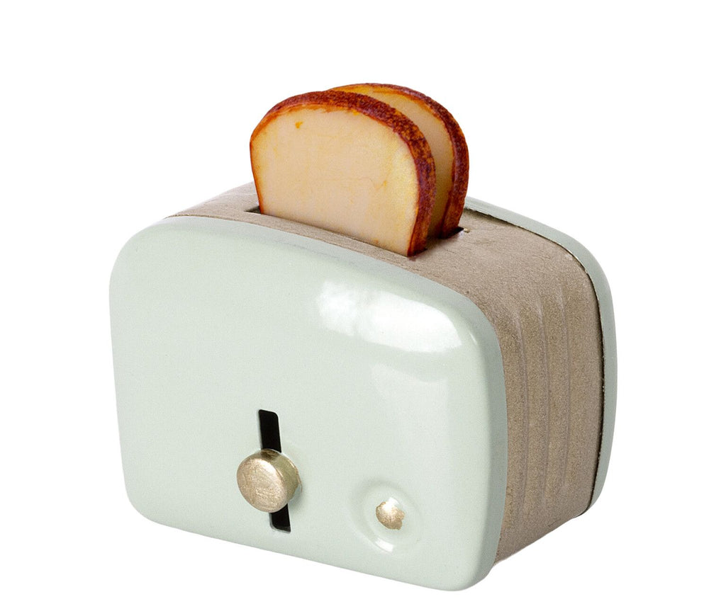 Maileg miniature toaster - mint