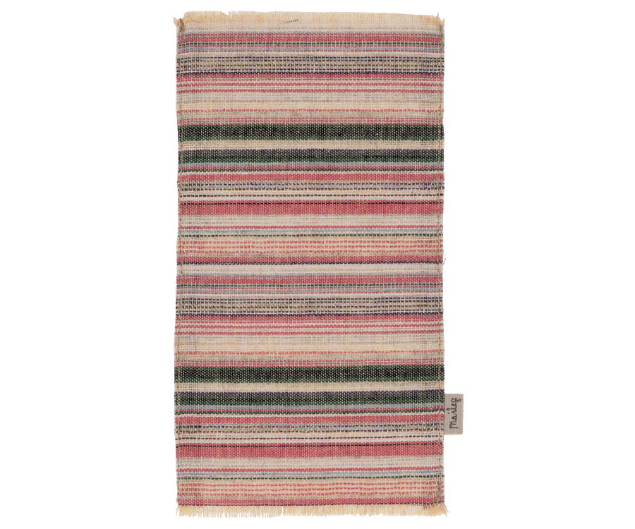 Maileg miniature rug, striped