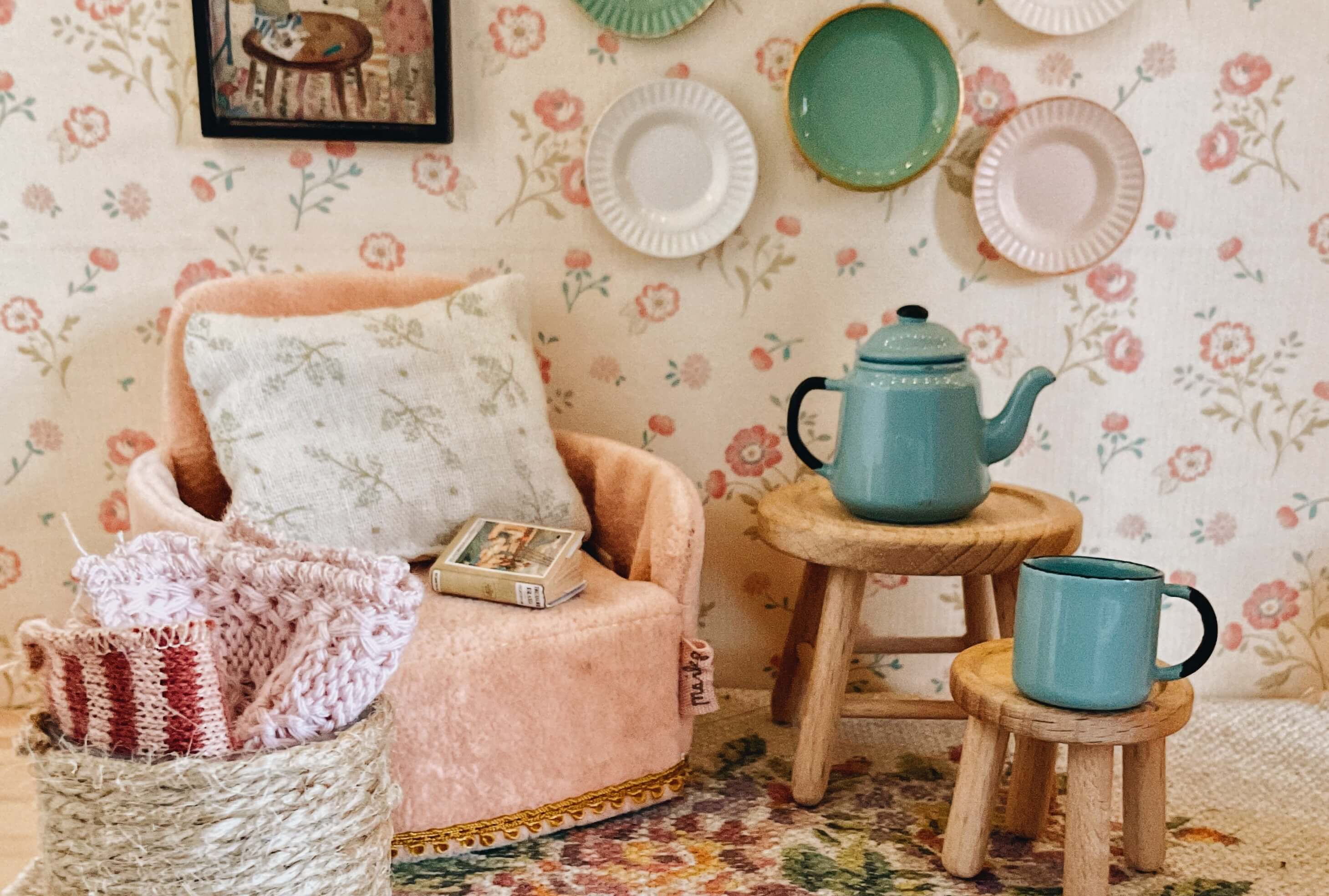 how to style a maileg mouse house