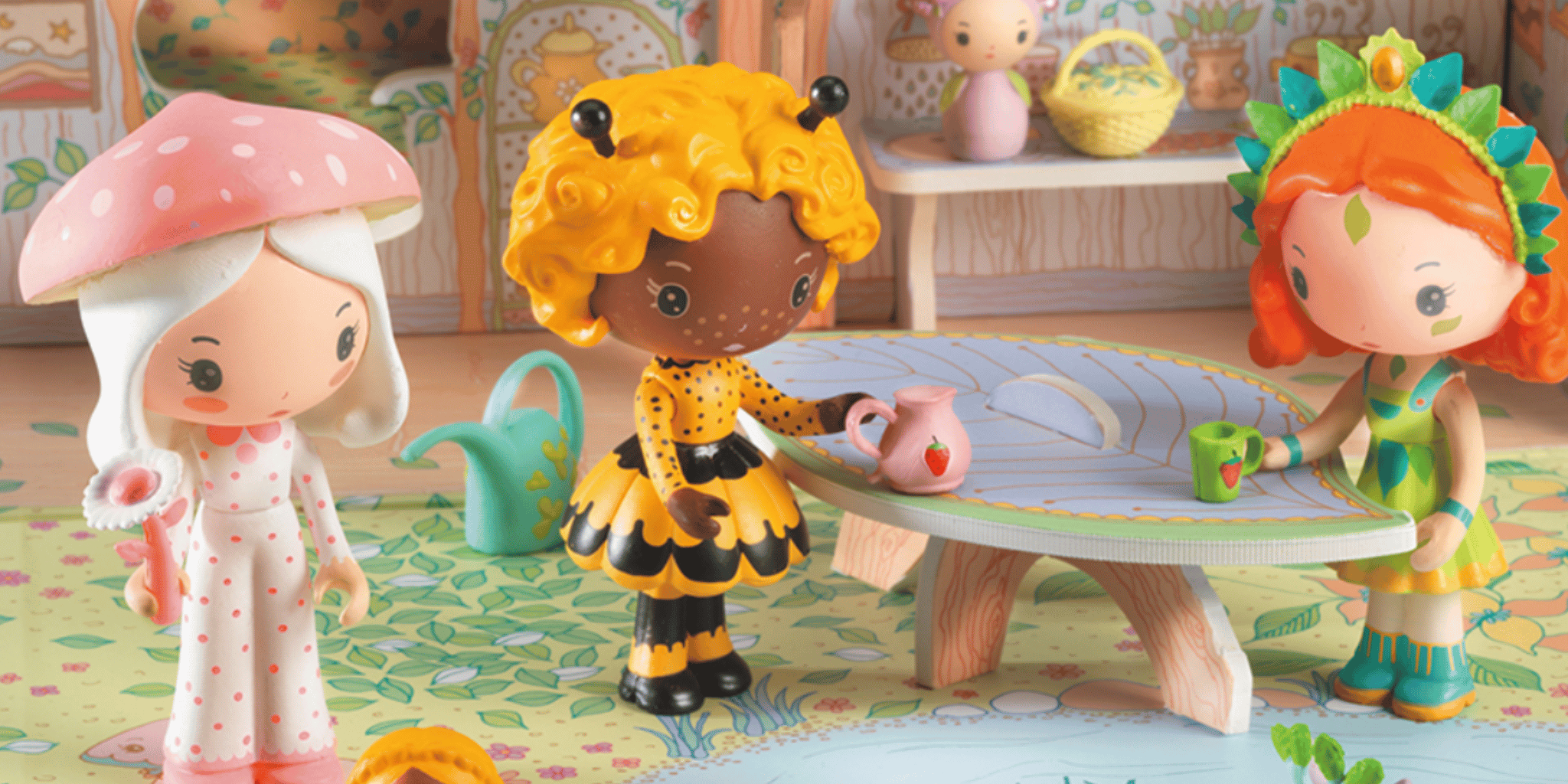 Djeco Tinyly toys collection - premium French dolls and accessories for children