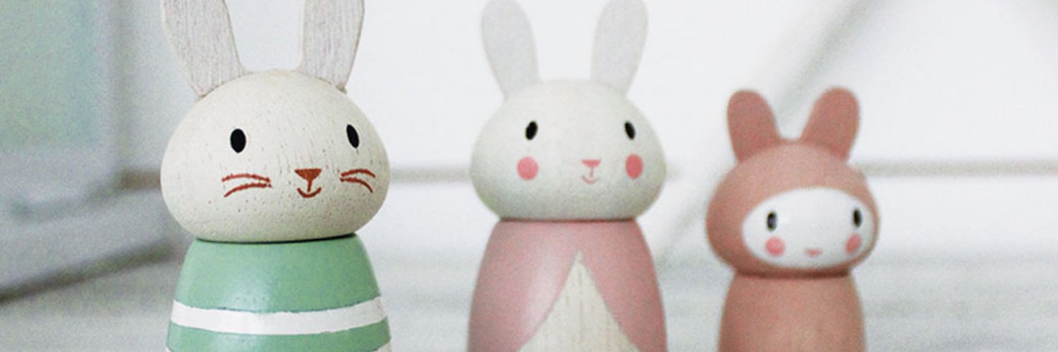 Tender Leaf toys Bunny Tales wooden rabbit figures