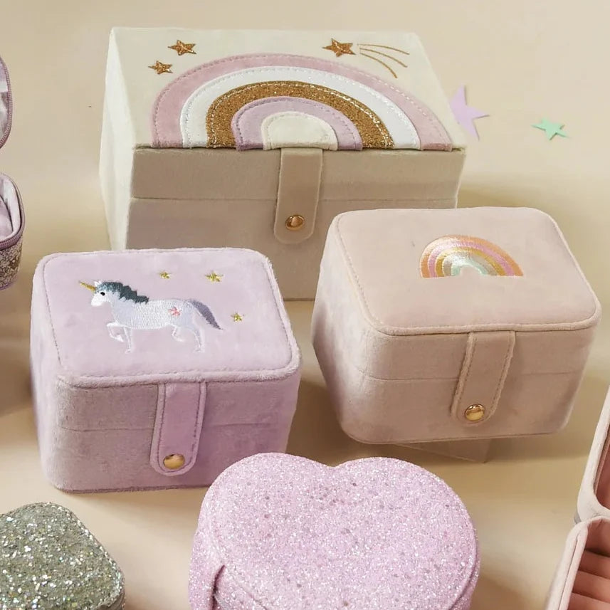 A collection of jewellery boxes for girls jewellery