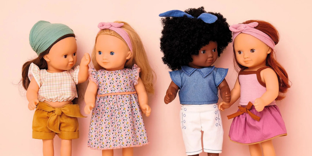 Djeco pomea lovely dolls collection 