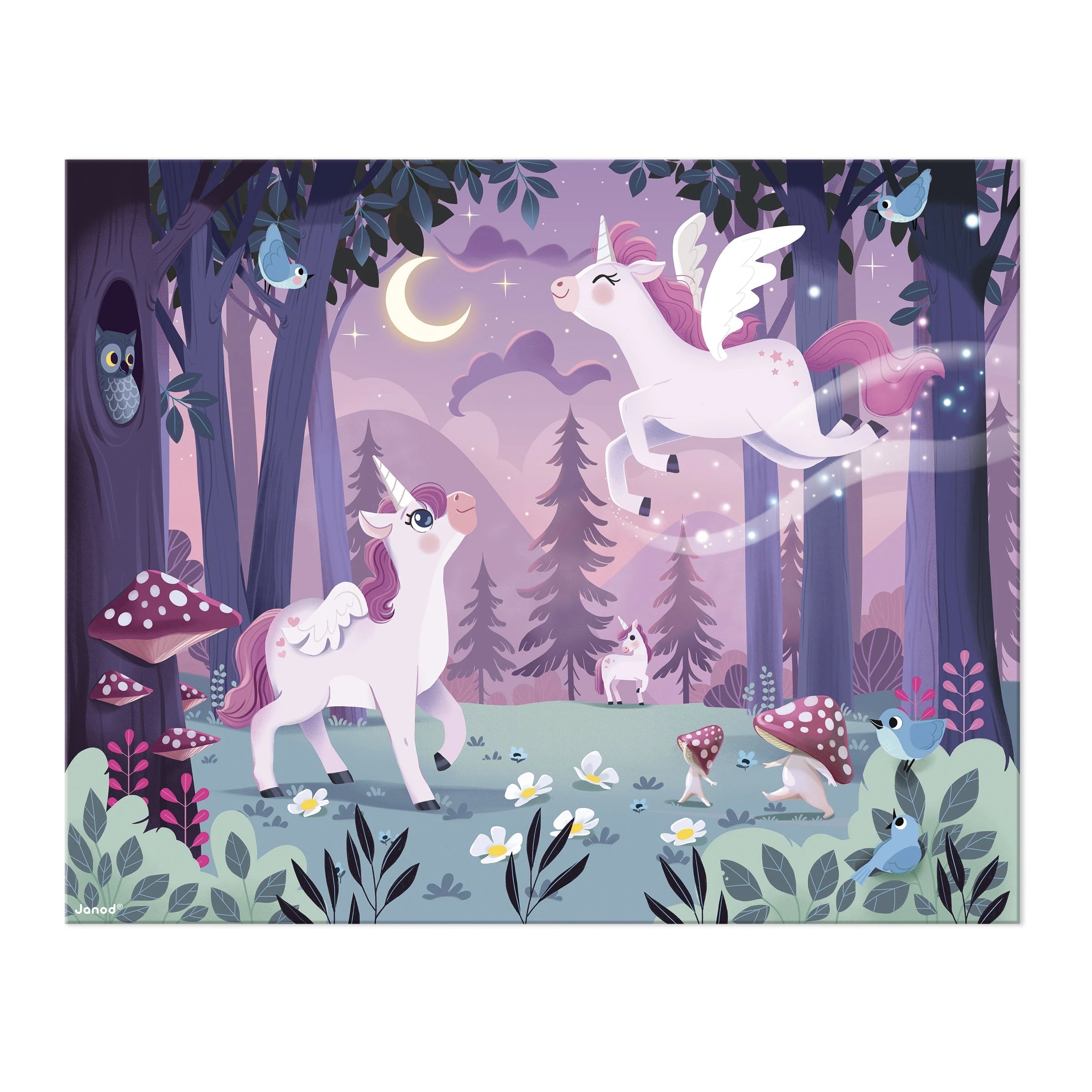 Janod unicorn jigsaw puzzle