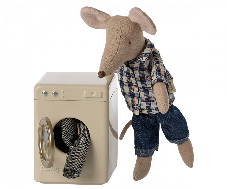 Maileg Washing Machine, Mouse Size