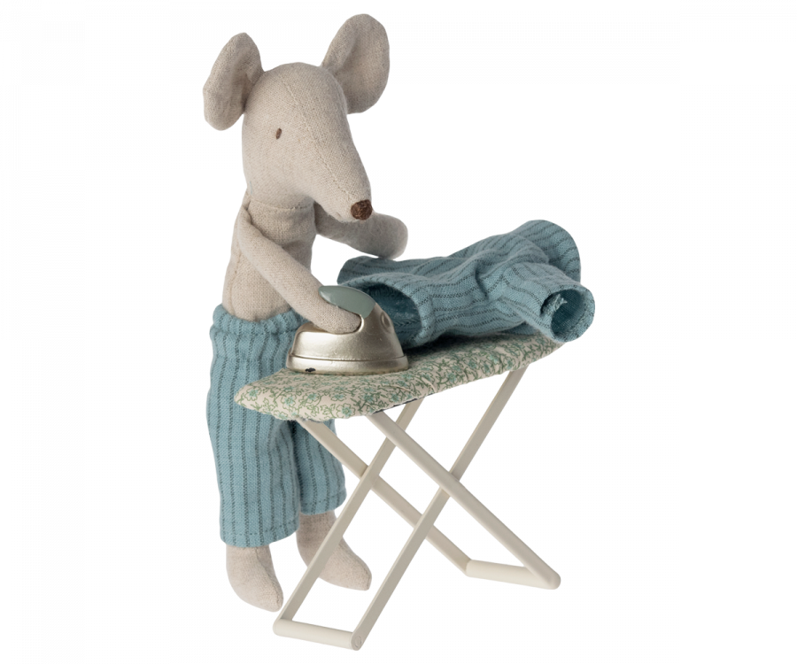 Maileg Iron and ironing board, Mouse