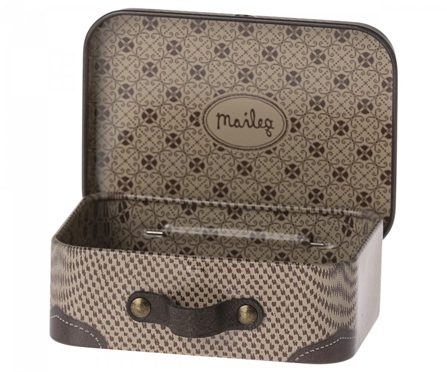 Maileg Small Metal Suitcase, Off White