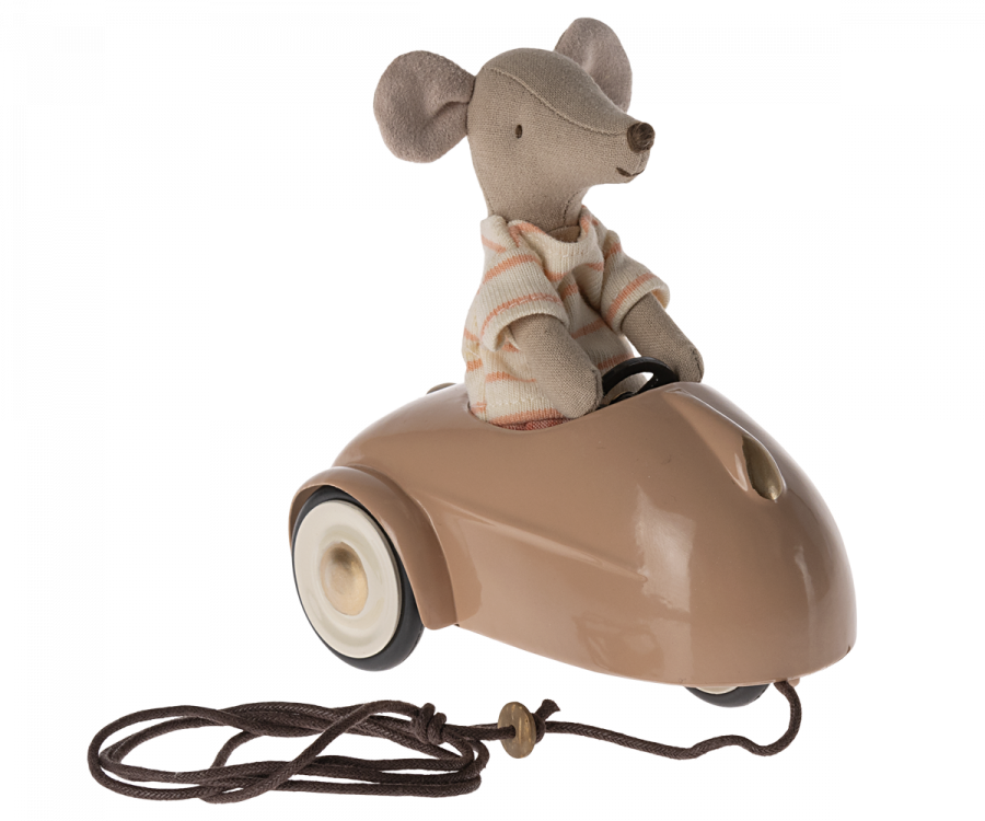 Maileg Mouse Car - Dark Powder