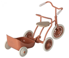 Maileg Tricycle Trailer, Coral