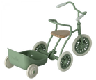 Maileg Tricycle Trailer, Green